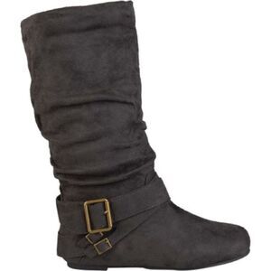 Women's Gray Suede Boots